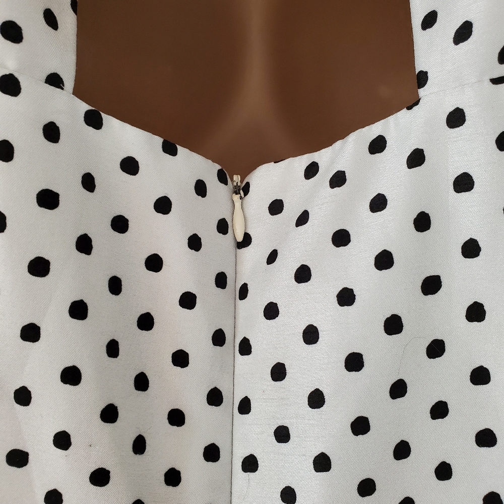 Danny And Nicole Polka Dot Dress - Picture 13 of 16